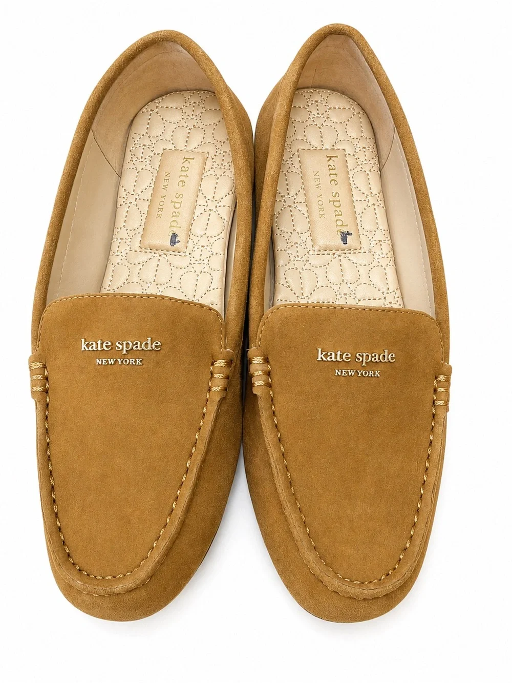 kate spade Tan Suede Men’s Slip-On Loafers